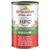 Conservă almo nature HFC Natural pentru pisici, text vizibil: 'Chicken and Shrimps', 'Cat food made with natural ingredients originally fit for human consumption'.