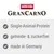animonda GranCarno. Single-Animal-Protein, getreide- & zuckerfrei, made in Germany (texte en anglais et allemand).