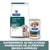 Hill's Prescription Diet Diabetes Care w/d, embalagem de ração seca e lata de alimento húmido para cães. Texto: Experimente as deliciosas variedades de alimentos secos e húmidos.