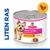 Hill's Science Plan Small & Mini Mature Adult 7+ med kyckling, mousse. Text: LITEN RAS. Bild på hund och burk med foderbit. Hill's Science Plan Small & Mini Mature Adult 7+ med kyckling, mousse. Text: LITEN RAS. Bild på hund och burk med foderbit.