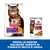 Hill's Science Plan Sensitive Stomach & Skin Adult 1+ per gatti, visibili confezioni secco con pollo e umido con tacchino. Testo: Prova le nostre deliziose varietà in formato secco e umido.