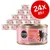 24 консерви Cosma Asia Chicken with Tuna in Jelly, по 85 г. Видими надписи: PURE LOVE, MULTI PROTEIN, PURE MEAT & FISH. Опаковка с изображение на котка, пиле и риба. 24 консерви Cosma Asia Chicken with Tuna in Jelly, по 85 г. Видими надписи: PURE LOVE, MULTI PROTEIN, PURE MEAT & FISH. Опаковка с изображение на котка, пиле и риба.
