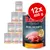 Rocco Real Hearts Chicken, 12 x 400 g dåser. Synligt: kyllingekød og hjerter på etiketten samt teksten 'with whole chicken hearts'. Rocco Real Hearts Chicken, 12 x 400 g dåser. Synligt: kyllingekød og hjerter på etiketten samt teksten 'with whole chicken hearts'.