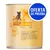 Lata de comida para gatos Catz finefood Kalb con texto en alemán y círculo azul que dice 'OFERTA DE PRUEBA'. Lata de comida para gatos Catz finefood Kalb con texto en alemán y círculo azul que dice 'OFERTA DE PRUEBA'.