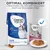 Concept for Life Calm Trockenfutter 3kg für stressanfällige Katzen ab 12 Monaten. Optimal kombiniert mit Frischebeutel All Cats in Sauce. Tägliche Portion Trocken- und Nassfutter.