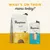 Image shows Applaws Chicken Adult Cat dry food and Applaws Tuna Loin treat with text: 'What's on their menu today?'. Key features include grain free, natural ingredients, 80% animal protein.