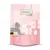 Confezione MjAMjAM Quetschie Kitten Saftiges Hühnchen mit Lachsöl, illustrazione di gatto, bandiera tedesca con testo 'Beste Qualität aus deutscher Herstellung', icone ingredienti e funzioni.