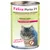 Feline Porta 21, alimento complementare per gatti, carne di pollo con Aloe Vera. Testo visibile: 'your cat will love it!'. Immagine di un gatto sul fronte della lattina.
