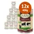 Lukullus Alimentazione naturale Adult 12 x 400 g Alimento umido per cani - Mix 1 (2 gusti): Pollame & Agnello + Coniglio & Selvaggina Lukullus Alimentazione naturale Adult 12 x 400 g Alimento umido per cani - Mix 1 (2 gusti): Pollame & Agnello + Coniglio & Selvaggina