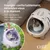 @@@ @@n@@ - Grotte pour chat et caisse de transport de catit, Texte : Voyagez confortablement, détendez-vous à la maison. Un cocon douillet, idéal pour les visites chez le vétérinaire.