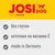 JOSIDOG Powered by Josera. без глутен, източник на витамин E, made in Germany (текстът е на английски и български език)