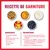 Recette pour garnir un KONG : liste des ingrédients avec croquettes, KONG Easy Treat beurre de cacahuète, yaourt grec, morceaux de pomme et myrtilles, ainsi que des instructions de préparation. Recette pour garnir un KONG : liste des ingrédients avec croquettes, KONG Easy Treat beurre de cacahuète, yaourt grec, morceaux de pomme et myrtilles, ainsi que des instructions de préparation.