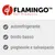 FLAMINGO Pet Products, autorefrigerante, bordo basso, pieghevole e salvaspazio