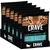Boîtes de sachets Crave pour chats, texte visible : 'CRAVE', 'KATZENFUTTER / ALIMENTO PER GATTI', 'hoher Proteingehalt', '100 % natürlichen Fisch', 'ohne Getreide', 'mit Lachs und Weißfisch'.
