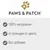 PAWS & PATCH. 100% натурални, от есенции от цветя, без добавки.