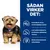 SÅDAN VIRKER DET: Kontrolleret niveau af letfordøjeligt protein, lavt kobberindhold for at minimere ophobning i leveren, klinisk dokumenterede antioxidanter. Hund ved siden af tekst.
