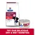 Digestive care dry and wet food varieties with veterinarian recommended label. Text: Try our delicious dry and wet varieties.