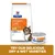 Hill's Prescription Diet Urinary Care s/d dry food bag and wet food tin with text: Try our delicious dry and wet varieties. Veterinarian recommended.