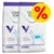 Due sacchi di crocchette Confor Veterinary Renal 12 kg per cani, testo visibile: Kidney support, Protein-reduced, Stone prevention. Simbolo percentuale rosso su sfondo giallo. Due sacchi di crocchette Confor Veterinary Renal 12 kg per cani, testo visibile: Kidney support, Protein-reduced, Stone prevention. Simbolo percentuale rosso su sfondo giallo.