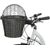 Panier avant pour vélo en osier Trixie pour chien