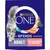Purina One Bifensis Adult, rich in salmon as number one ingredient, shown with a cat and images of salmon, grains, and greens on the packaging.