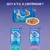 Purina ONE Spécial Chat d’Intérieur : 4 sachets, dont 2 au thon et aux haricots verts, 2 au veau et aux carottes. Sachets de 85 g chacun, visuel du produit servi dans une assiette.