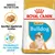 Royal Canin Puppy Bulldog hondenvoer, verpakking met afbeelding van een puppy, tekst: Specifiek afgestemde brokken, Ondersteunt de natuurlijke afweer, Breed Nutrition. Royal Canin Puppy Bulldog hondenvoer, verpakking met afbeelding van een puppy, tekst: Specifiek afgestemde brokken, Ondersteunt de natuurlijke afweer, Breed Nutrition.