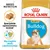 Karma Royal Canin Puppy Bulldog, opakowanie z wizerunkiem szczeniaka buldoga. Tekst: Specjalnie opracowany krokiet, Wspomaganie układu odpornościowego. Karma Royal Canin Puppy Bulldog, opakowanie z wizerunkiem szczeniaka buldoga. Tekst: Specjalnie opracowany krokiet, Wspomaganie układu odpornościowego.