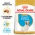 ROYAL CANIN PUPPY French Bulldog. Croquete feito à medida. Suporte do sistema imunitário. Imagem de um cachorro bulldog francês na embalagem.