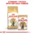 Instructional image showing Royal Canin British Shorthair dry food and wet pouch with text: Combine 1 pouch with her daily kibbles.