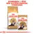 Royal Canin Persian Adult torrfoderpåse och våtfoderpåse 85 g. Text: Kombinera 1 påse med kattens dagliga torrfoder.
