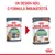 Royal Canin Digest Sensitive și Digestive, plicuri 85g pentru pisici. Text: Un design nou, o formulă îmbunătățită. Pe ambalaj: peste 95% calitate sănătoasă a scaunului în 10 zile.