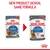 Image shows new packaging design for Royal Canin Light Weight 85g cat food pouch, with text stating 'New product design, same formula'.