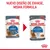 Royal Canin Light Weight Care para gatos, 85 g. Imagen comparativa de antiguo y nuevo diseño de envase con texto: 'Nuevo diseño de envase, misma fórmula'.