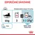 Odporúčané dávkovanie pre mačku 4 kg: 3 kapsičky alebo 1 kapsička a 37 g granúl Royal Canin Urinary Care denne. Metabolizovateľná energia 767 kcal/kg. Voda k dispozícii.