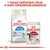 Royal Canin Home Life Indoor Appetite Control száraztáp és Royal Canin Instinctive 85 g alutasakos eledel. Felirat: 1 tasak tartalmát adja a napi tápszemcse-adaghoz.