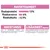 Ravintoaineet: raakaproteiini 12 %, raakarasva 4 %, raakakuitu 0,9 %. Koostumus: liha- ja eläinperäiset tuotteet, viljat, kivennäisaineet, kasviöljyt. Lisäaineet: D3-vitamiini, rauta, jodi, kupari, mangaani, sinkki.