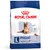 Royal Canin maxi ageing 8+ tørfoder til store hunde, størrelse L fra 26 til 44 kg. Tekst: Digestive health, Lifelong vitality support. Billede af en schæferhund på posen.