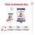 Pautas de alimentación diaria Royal Canin Maxi Ageing 8+: para perros de 26 kg, 1 lata + 222 g; 35 kg, 1 lata + 302 g; 44 kg, 1 lata + 377 g.