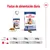 Pautas de alimentación diaria Royal Canin Maxi Ageing 8+: para perros de 26 kg, 1 sobre + 288 g; 35 kg, 1 sobre + 368 g; 44 kg, 1 sobre + 443 g.