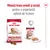 Royal Canin medium ageing 10+ hrană uscată și umedă pentru câini 11–25 kg, imagine cu pachet și conservă. Text: Mixează hrana umedă și uscată pentru o experiență optimă de hrănire.