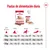 Tabla de pautas de alimentación diaria Royal Canin Medium Ageing 10+ para perros de 11, 16 y 25 kg según actividad física, con cantidades en gramos de pienso y lata.
