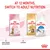 Feeding guide showing to switch from kitten food after sterilisation at 6 months to adult nutrition at 12 months, with images of Royal Canin Sterilised, Maine Coon, and Indoor bags.