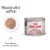 ROYAL CANIN Mother & Babycat 1-4 months, mousse ultra soffice, primo alimento su misura per gattini. Lattina con immagine di gatto e fetta di mousse visibile. ROYAL CANIN Mother & Babycat 1-4 months, mousse ultra soffice, primo alimento su misura per gattini. Lattina con immagine di gatto e fetta di mousse visibile.