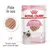 Pachet Royal Canin Kitten Up to 12 months, 85 g x12, pate în sos, textură moale pentru dinții de lapte, imagine cu pisoi și felii de pate. Stage 3.