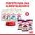 Royal Canin: embalagens de ração seca Fit, Sterilised, Indoor 27 e Sensible, taça vermelha com ração, saquetas húmidas Sensory Smell, Taste e Feel. Texto: Perfeito para uma alimentação mista.