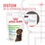 Royal Canin Immunity & Digestion Chews Puppy Supplements, 40 stuks. Tekst: Systeem om de verpakking te hersluiten, 83% of owners are satisfied, Scientifically Proven Ingredients.
