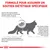 Formulé pour assurer un soutien diététique spécifique. Fonction rénale altérée, signes digestifs visibles, chats avec problèmes rénaux boivent et urinent plus. Texte en français.
