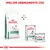 Royal Canin Satiety Weight Management per cani: sacco di crocchette Small Dogs e due lattine di umido, testo visibile 'Miglior abbinamento con'.