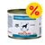 Royal Canin Veterinary Diet Hypoallergenic koiran märkäruoka 200 g, tarjousmerkki näkyvissä purkin päällä